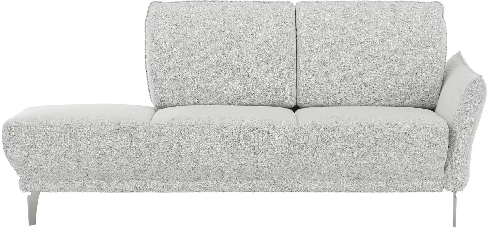 Récamiere  Berlin , beige , Maße (cm): B: 204 H: 88 T: 93.0