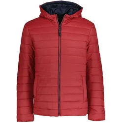 Steppjacke LERROS "LERROS Leichte Steppjacke", Herren, Gr. XXXL, rot, 100% Polyester, Jacken