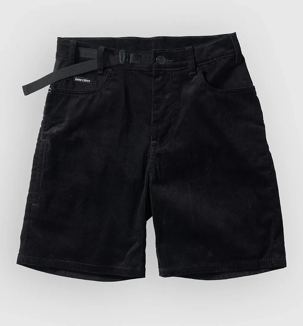 Loose Riders District Corduroy Shorts black Gr. M