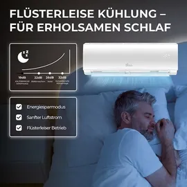 Kältebringer Kältebringer® Split Klimaanlage Quick Connect 18.000 BTU (5,1kW) Komplettset