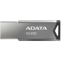 ADATA UV250 32GB USB-Flash-Laufwerk USB Type-A 2.0 Silber – USB-Flash-Laufwerke (32 GB, USB Type-A, 2.0, ohne Kappe, 5,6 g, Silber)