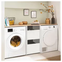 Lomadox Waschmaschinenschrank 0 x 0 x 0 cm Weiß