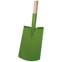 Ideal Spaten Rohrdüll grün lackiert