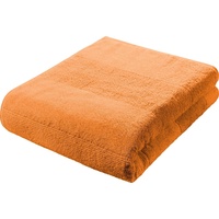 Handtuch 2 x 50 x 100 cm rot/orange