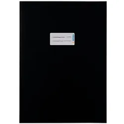 HERMA Heftumschlag schwarz Papier A4
