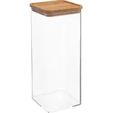 5five simply smart Lebensmittelbehälter ESKE, Bambusdeckel, 2 L