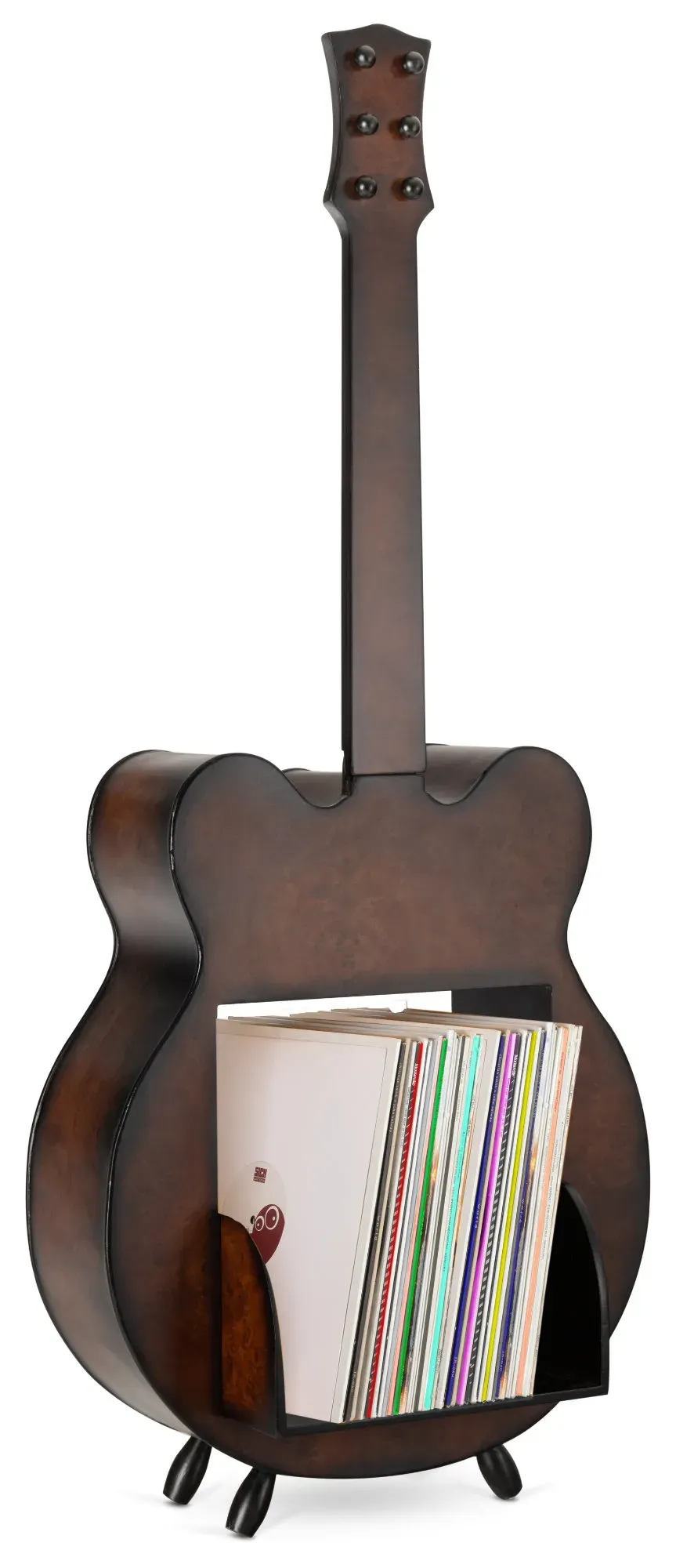 Stagecaptain SR-80 D Schallplattenregal "Django" Dunkelbraun