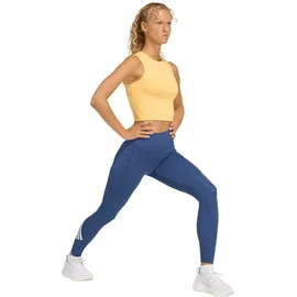 adidas Damen Climacool 3 Stripes Tights (Größe XS, blau)