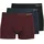 JACK & JONES JACBASIC BAMBOO TRUNKS unifarben rot S 3er Pack