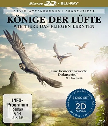 David Attenborough: Könige der Lüfte  (+ Blu-ray 2D) (Neu differenzbesteuert)