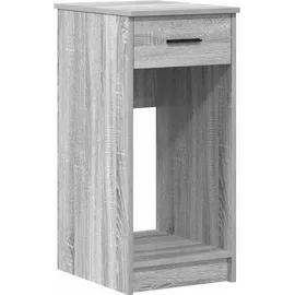vidaXL Computerschrank mit Schublade Grau Sonoma 35x45x77 cm