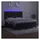 vidaXL Boxspringbett 160 x 200 cm Schwarz