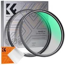 luxuskollektion K-Serie 52mm Slim Zirkularer Polfilter Magnetisch Optisches Glas zirkularer Polfilter beige