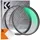 luxuskollektion K-Serie 52mm Slim Zirkularer Polfilter Magnetisch Optisches Glas zirkularer Polfilter beige