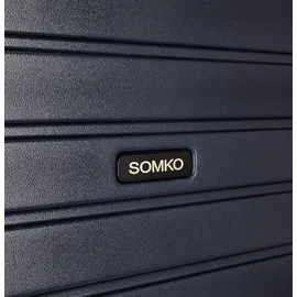 somko Line Koffer-Set 3-tlg. navy/blau