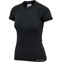 Hummel Cleaa Seamless Kurzarm-t-shirt - Black Melange XL