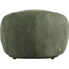 Home Deluxe Sessel CASARA Webstoff 99 x 72 x 104 cm Dunkelgrün