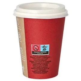 Papstar Trinkbecher Coffee To Go 81065 0,3l Pappe 10 St./pack.