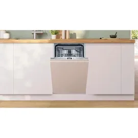 Bosch SPV4HMX13E Einbau-Geschirrspüler (vollintegrierbar, 450 mm, Weiß)