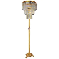 JVmoebel Stehlampe Modern Stehleuchte Leuchten Gold Möbel Wohnzimmer Neu, Leuchtmittel wechselbar, Made in Europe goldfarben