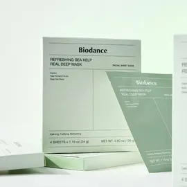 biodance Refreshing Sea Kelp Real Deep Mask 4 Stück