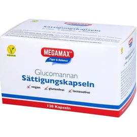 MEGAMAX Figur & Balance Glucomannan Kapseln 120 St.
