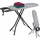 Relaxdays Bügelbrett & Dampfbrett, für Dampfbügeleisen & Dampfglätter, BxT: 109,5 x 35 cm, Bügelstation, klappbar, grau