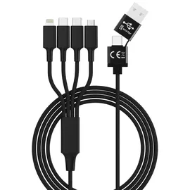 Smrter USB-C auf USB-A 1,2 m Schwarz