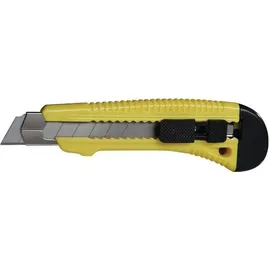 Nordwest Handel AG Cuttermesser Klingenbreite 18 mm Länge 155 mm Kunststoff, Neongelb