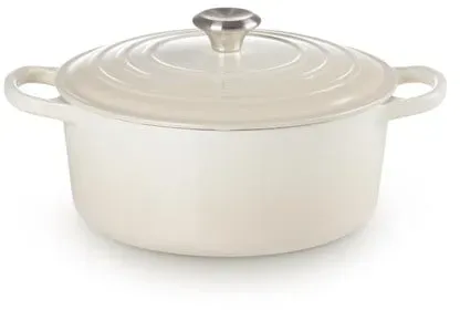 Cocotte Round Evo 26cm - Meringue
