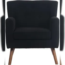 CLP Sessel Kioni Cordbezug, schwarz