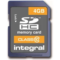 Integral SDHC 4GB Class 10
