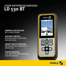 Stabila LD 530 BT Laser-Entfernungsmesser 0,05-200 m