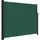 vidaXL Seitenmarkise 160 x 600 cm Dunkelgrün Polyester