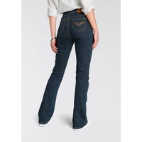 Arizona Bootcut-Jeans »Comfort-Fit«, High Waist Gr. 80 L-Gr, darkblue, , 690027-80 L-Gr