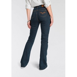 Arizona Bootcut-Jeans »Comfort-Fit«, High Waist Gr. 80 L-Gr, darkblue, , 690027-80 L-Gr