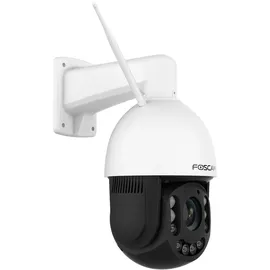 Foscam SD4H 4 MP Dualband WLAN PTZ Dome Überwachungskamera Weiß
