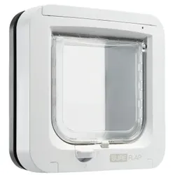 SureFlap Mikrochip Katzenklappe Grau/Weiss