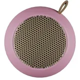 KREAFUNK aGO Mini, Bluetooth Lautsprecher Speaker, TWS Kopplung für Stereo Sound, Voice Assistent, wasserdicht, Fresh pink