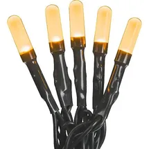 Konstsmide LED-Lichterkette Micro 4,9 m Bernstein