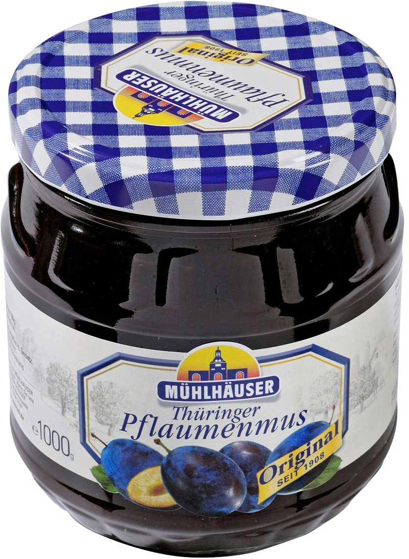 Mühlhäuser Thüringer Pflaumenmus (1 kg)