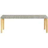vidaXL Gartenbank 80 x 40 x 40 cm Grau