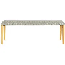 vidaXL Gartenbank 80 x 40 x 40 cm Grau