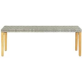 vidaXL Gartenbank 80 x 40 x 40 cm Grau