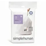 simplehuman Code B passgenaue Müllbeutel
