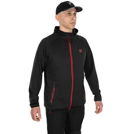 Fox Hoodie Rot/Schwarz M