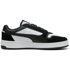 Puma Court Classic Street Suede Sneaker 01 white/black/gold 45