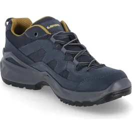 Lowa Sirkos Evo GTX LO Herren Stahlblau/Senf 42