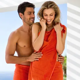 VOSSEN Calypso Feeling Badetuch 100 x 150 cm turquoise