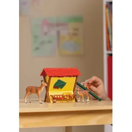 Schleich Farm World Fütterung der Waldtiere 42658